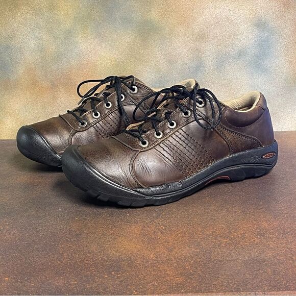 KEEN Classic Brown Leather Hiking Shoes Men\'s Size 10M main image 15